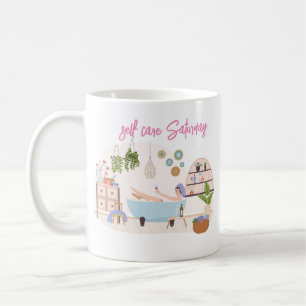 Wellness-Center Selbsthilfe Personalisierter Name  Kaffeetasse