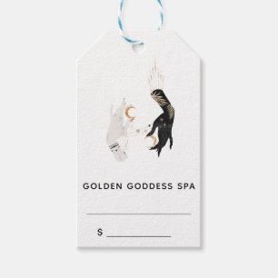 Wellness-Center Stars Moon Mystic Hands Gold Palm Geschenkanhänger
