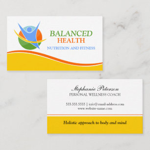 Wellness-Coach Visitenkarte