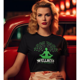 Wellness ist möglich Life Coach Inspiration Tshirt