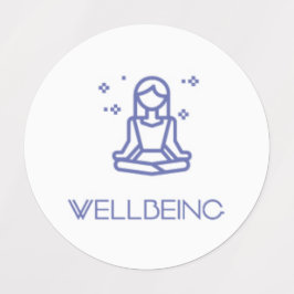 Wellness-Planer / Organizer-Aufkleber Etiketten