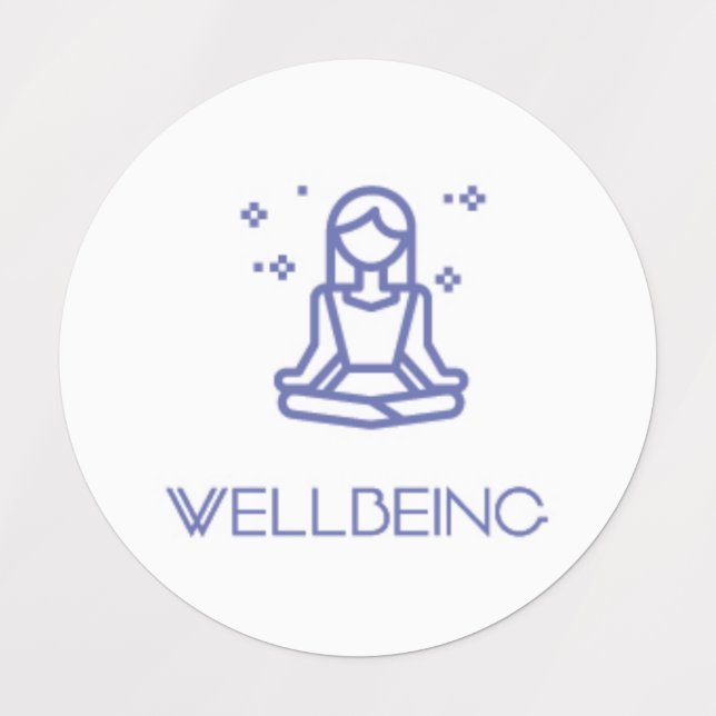 Wellness-Planer / Organizer-Aufkleber Etiketten (Design 1)