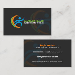Wellness und Nahrungs-Trainer Visitenkarte