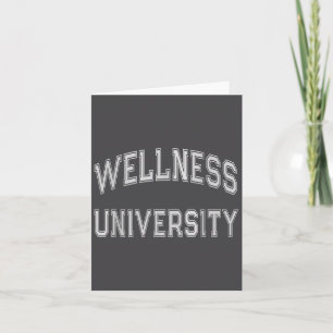 Wellness Universität Squad Fitness Coach Gym Gesun Karte