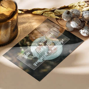 Wellness-Wandkunst für Spa und Salon Poster