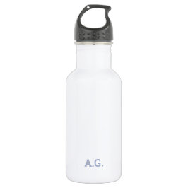 Wellness Waters Sports Bottle - Minimalist Optical Edelstahlflasche