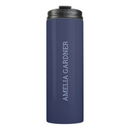 Wellness Waters Thermos - Matte Night Blue  Thermosbecher
