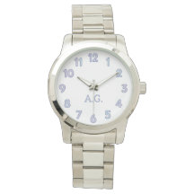 Wellness Waters Wristwatch - Reflective Steel 