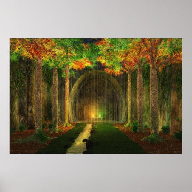 Wellnesshalle Print Poster (Vorne)