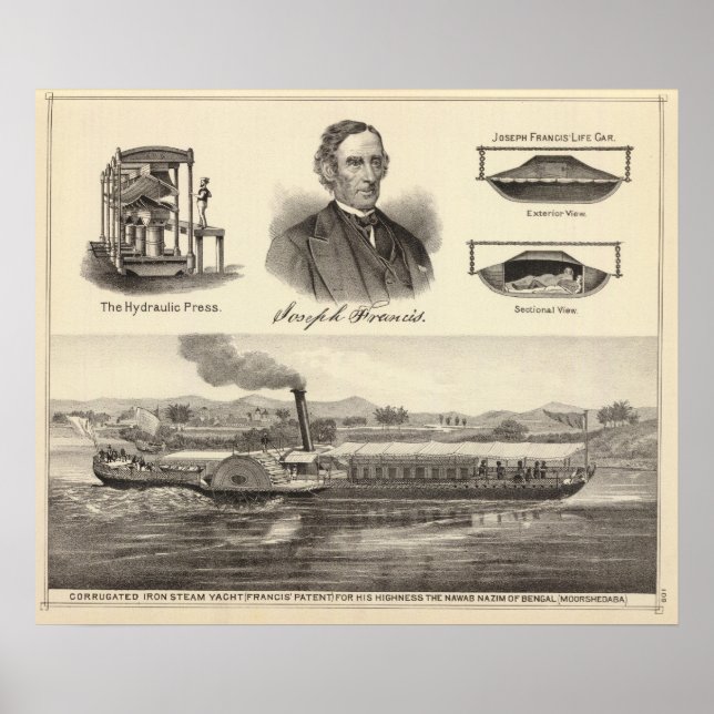 Wellpappyacht Poster (Vorne)