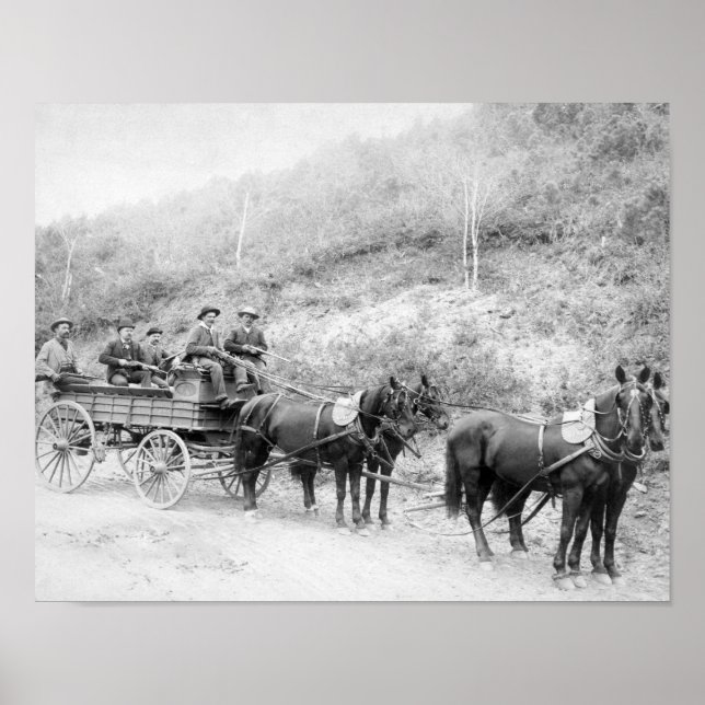 Wells Fargo Express Company Poster (Vorne)