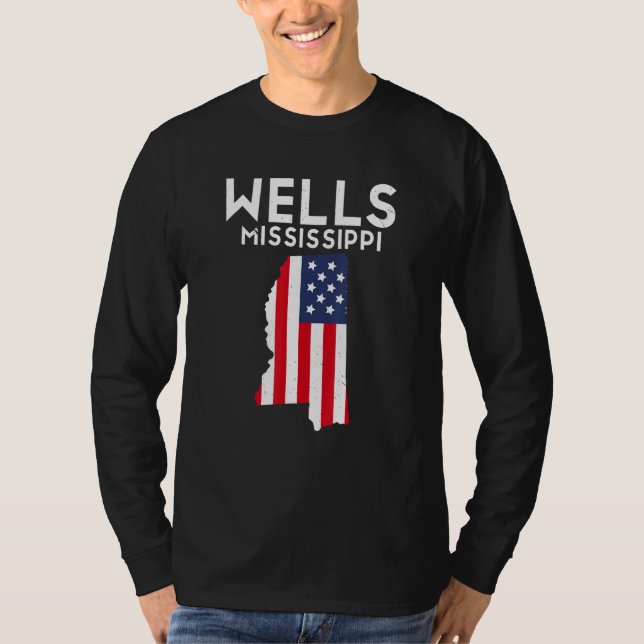 Wells Minnesota USA State America Travel Minnesota T-Shirt (Vorderseite)