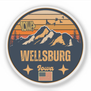 Wellsburg, Iowa Aufkleber