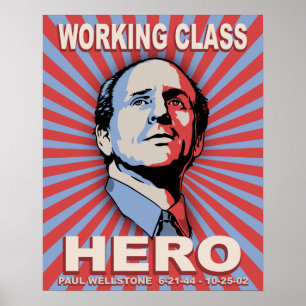 Wellstone Held Poster