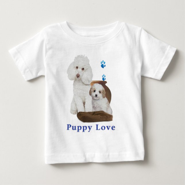 Welpe Baby T-shirt (Vorderseite)