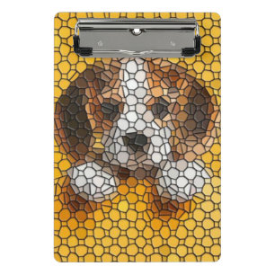 Welpe, Beagle, Haustier Mini Klemmbrett