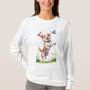 Welpe & Bird T-Shirt