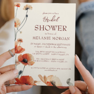 Welpe Blume Blumenbrunch mit Brille Einladung