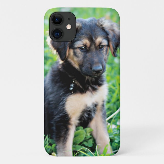 Welpe Case-Mate iPhone Hülle (Rückseite)