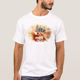Welpe, der in der Mama sich versteckt T-Shirt