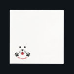 Welpe Dog Lasse Pawty Birthday Kid Serviette<br><div class="desc">Werfen Sie einen unvergesslichen Geburtstagsbash für Ihren kleinen Geburtstagsjungen mit unserem "Welpenhund Lasse Pawty" Geburtstagsjungen Einladungen! Mit einem ansprechenden Design mit einem spielerischen Nachwuchs und lebhaften Ballons können diese hochwertigen Einladungen mit dem Namen und dem Alter Ihres Kindes personalisiert werden. Bestellen Sie jetzt und machen Sie sich bereit zu bellen,...</div>