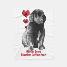 Welpe-Flop Fleecedecke