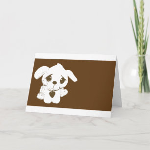 Welpe Fräulein You Card Karte