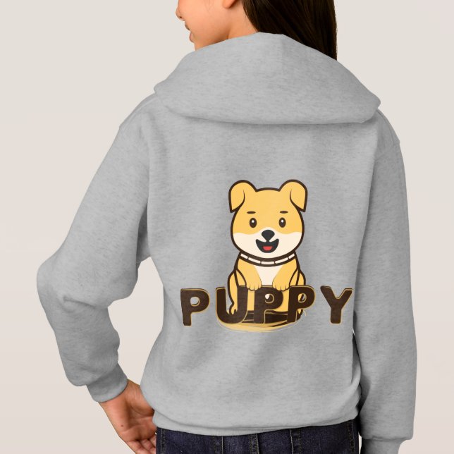 Welpe Hoodie (Rückseite)