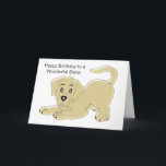Welpe Hund Personalisiert Sister Birthday Karte<br><div class="desc">Grußkarte Labrador Hund Design Schwester Geburtstagskarte. Passen Sie diese Geburtstagskarte mit jedem beliebigen Text an und lassen Sie sie dann ausdrucken und an Sie senden oder laden Sie sie sofort auf Ihr Mobiltelefon herunter. Wenn Sie Hilfe bei der Anpassung benötigen, kontaktieren Sie uns über den Link auf dieser Seite. Welpen...</div>