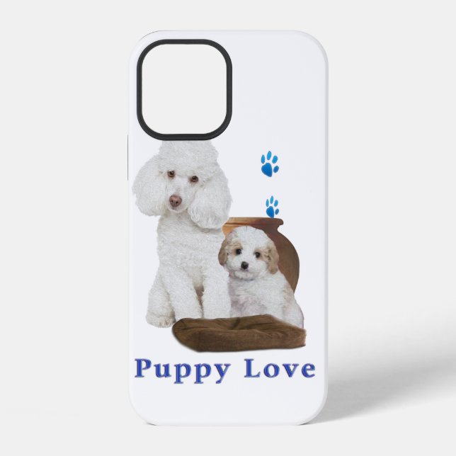 Welpe iPhone 12 Hülle (Rückseite)