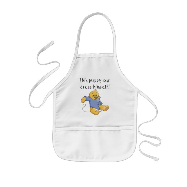 Welpe kleiden oben T-Shirts und Geschenke Kinderschürze (Vorne)