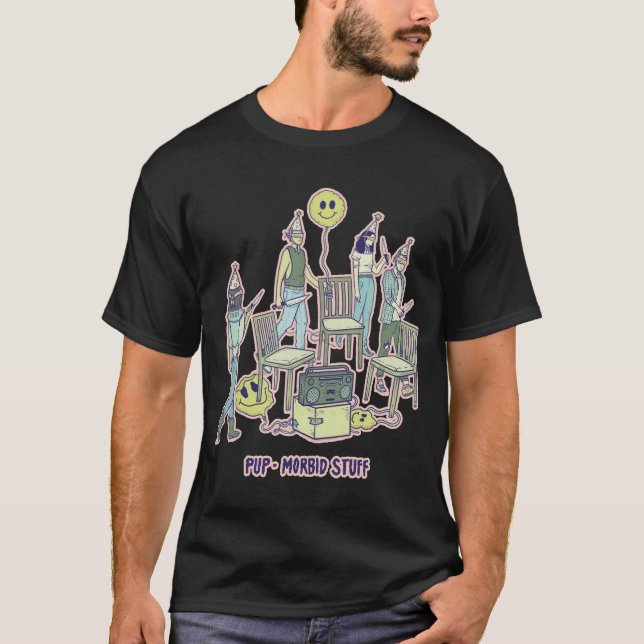 WELPE, krankhaft, Material T-Shirt (Vorderseite)