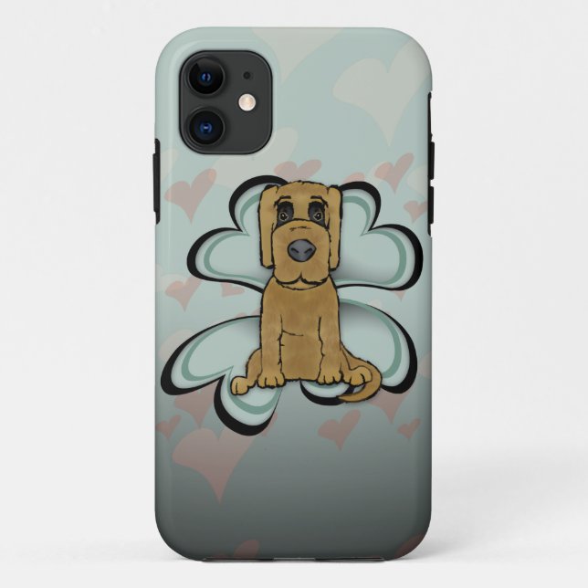 Welpe Liebe Case-Mate iPhone Hülle (Rückseite)