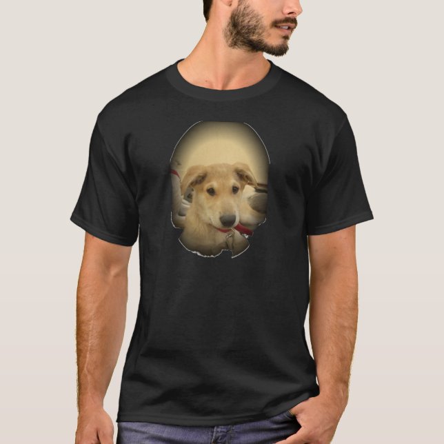 Welpe Liebe: Der beste Freund des Menschen T-Shirt (Vorderseite)