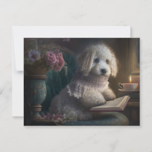 Welpe Liebe Postkarte