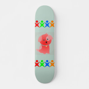 Welpe-Liebe-Skateboard Skateboard