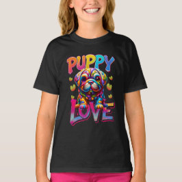Welpe Liebe T-Shirt