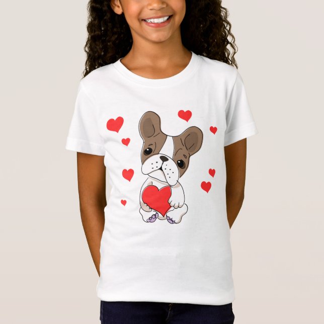 Welpe Liebe T-Shirt (Vorderseite)