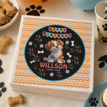 Welpe Party Geburtstag | Niedliches Kinderhundethe