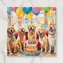 Welpe Party Geschenkanhänger