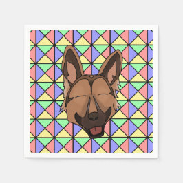 Welpe Party Napkins - Deutscher Schäferhund Serviette