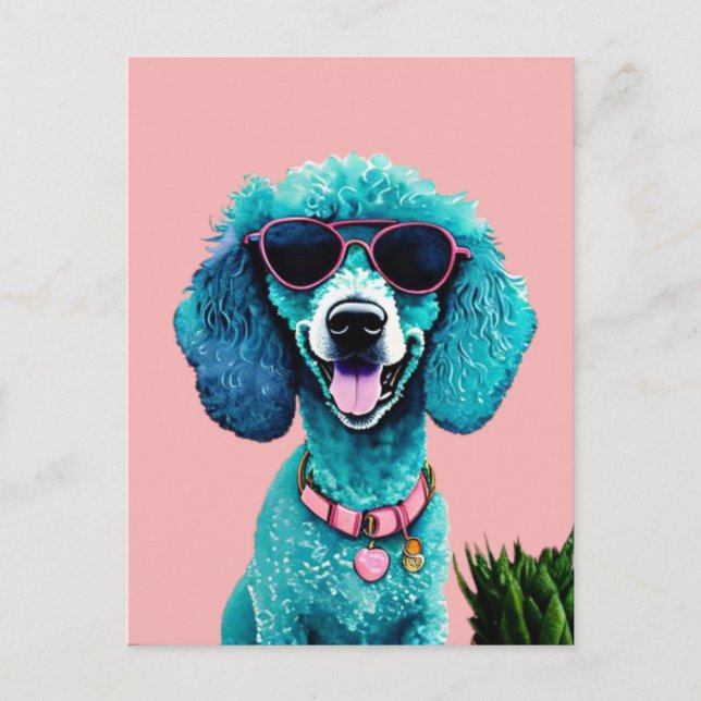 Welpe Postkarte (Vorderseite)