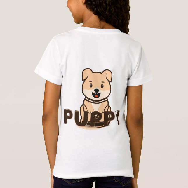 Welpe T-Shirt (Rückseite)