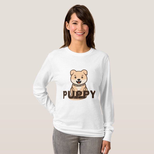 Welpe T-Shirt (Vorne ganz)
