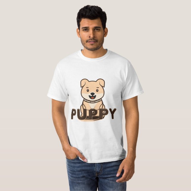 Welpe T-Shirt (Vorne ganz)