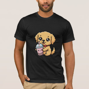 Welpe und Boba T-Shirt