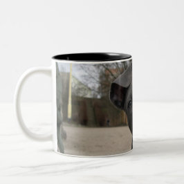 Welpe Zweifarbige Tasse