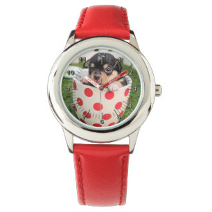 Welpen Armbanduhr