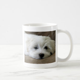 Welpen-Augen Kaffeetasse