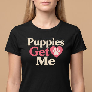 Welpen bringen mich zum Lächeln T-Shirt
